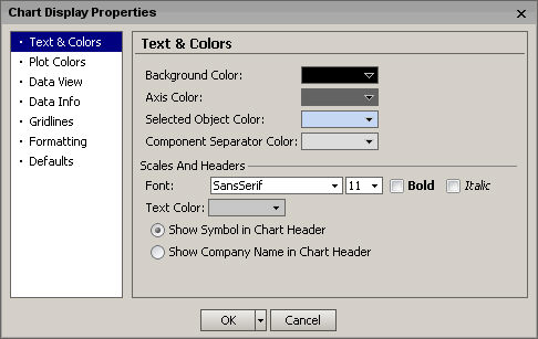 set selected text color